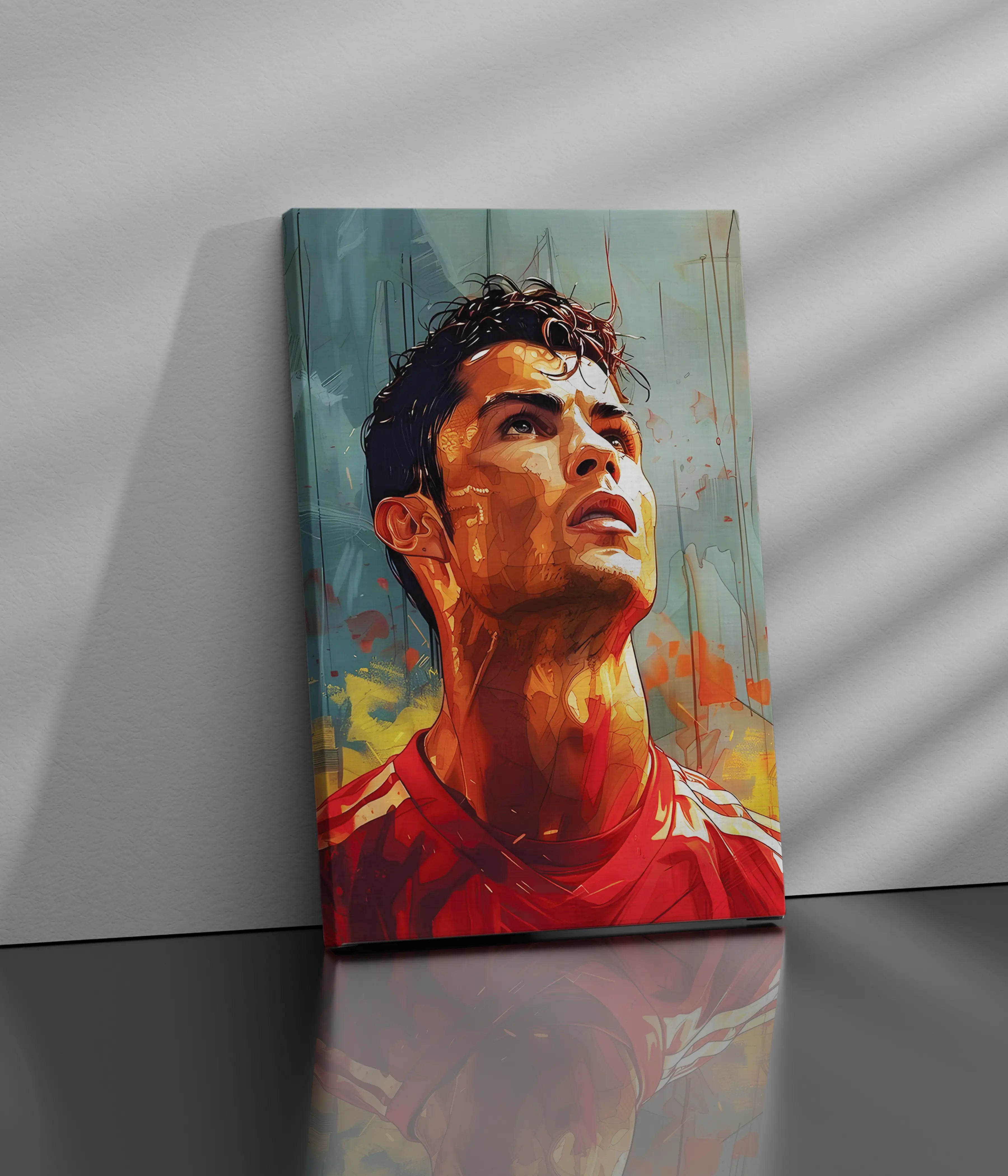 Cristiano Ronaldo – Relentless Rise Canvas Print