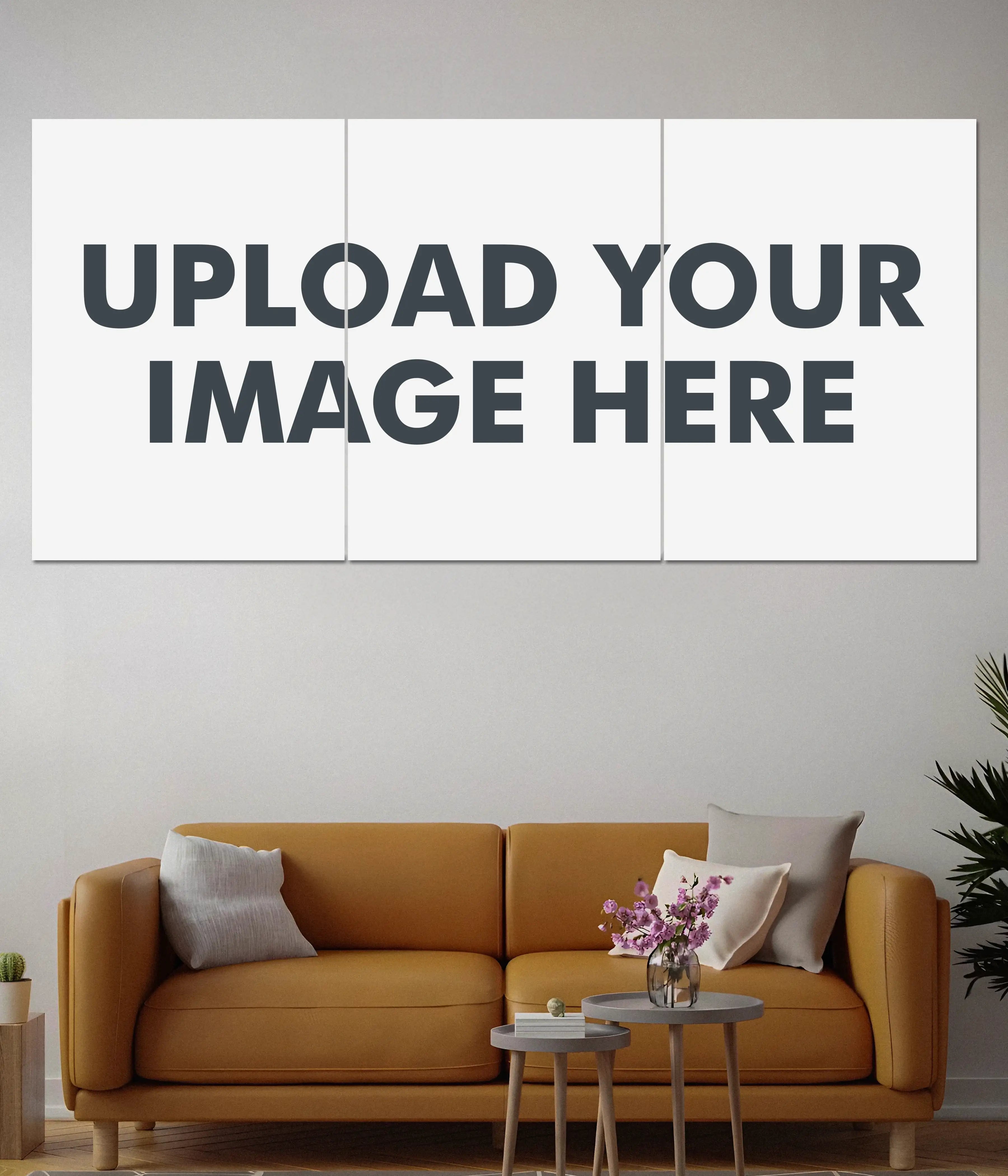 Custom 3-Piece Split Poster - Upload Your Image
