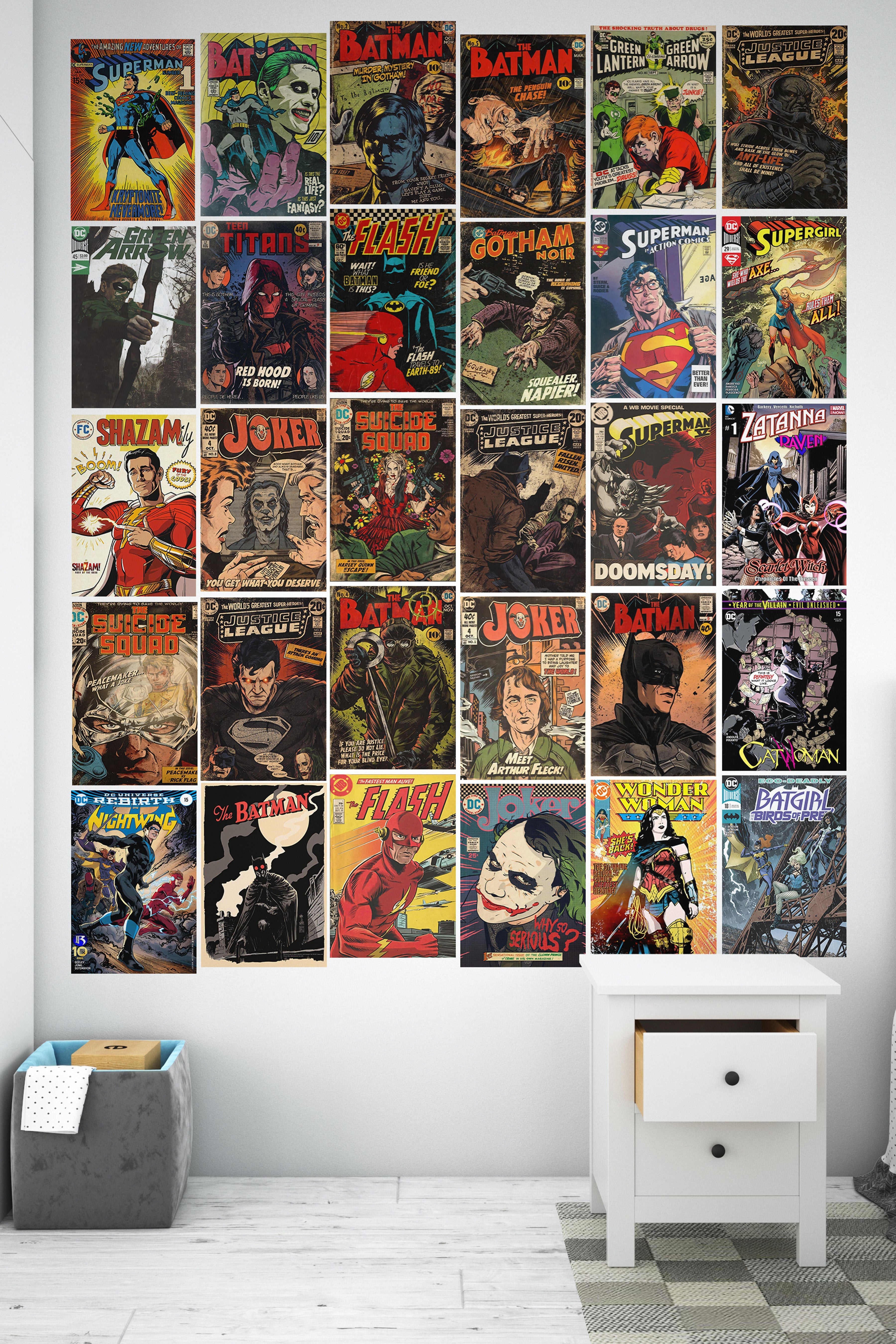 DC COMIC COLLAGE | DC Collectible