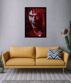 Damon Salvatore – Savage Vampire Poster