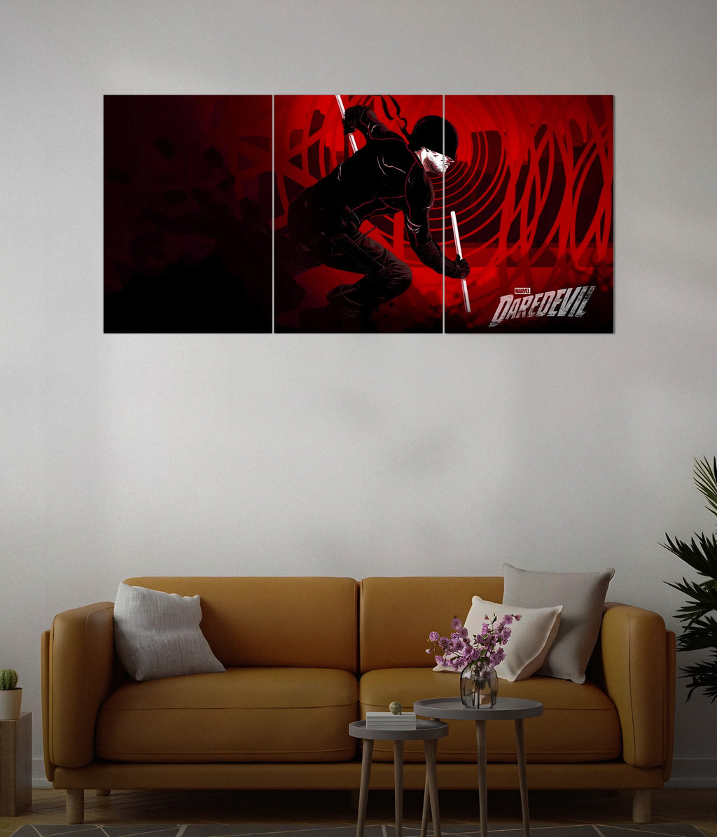 The Man Without Fear – Daredevil Split Poster