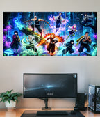 Demon Slayer Hashira Awakening Split Poster Main Image - Everanta