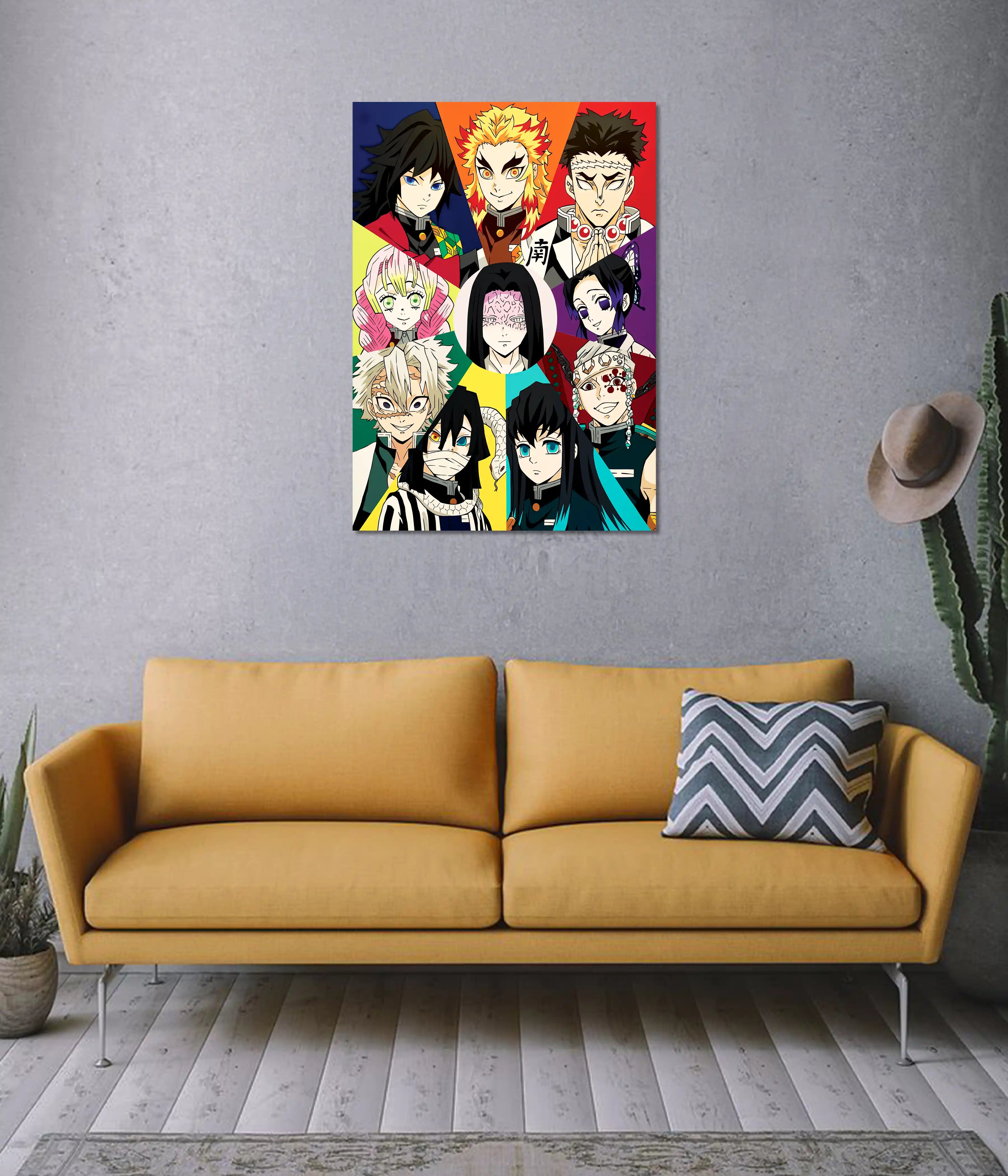 Demon Slayer Hashira Squad Wall Poster