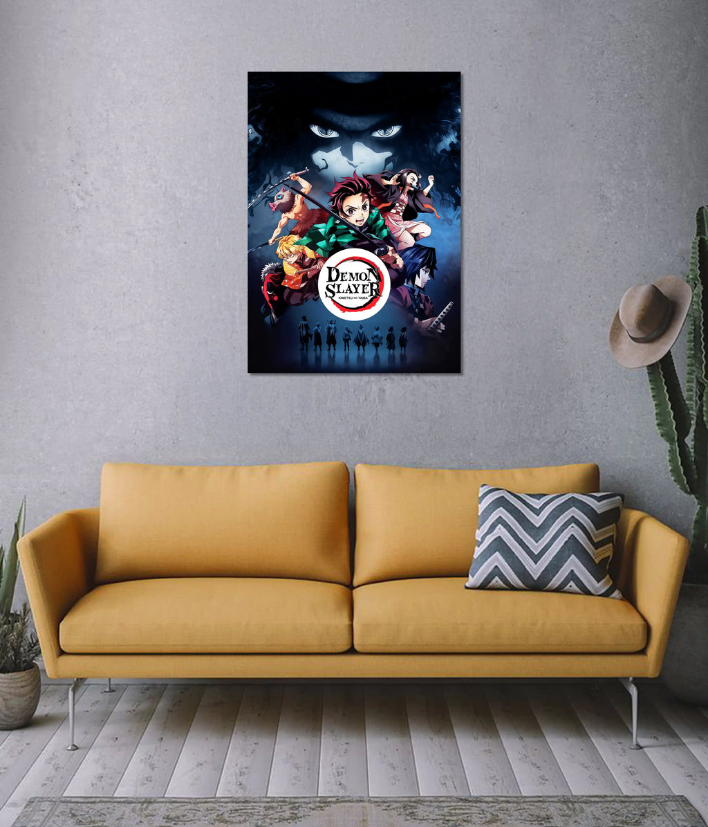Demon Slayer Heroes Anime Wall Poster