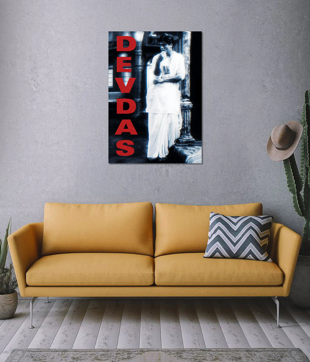 Devdas – Tragic Romance Cinematic Wall Poster