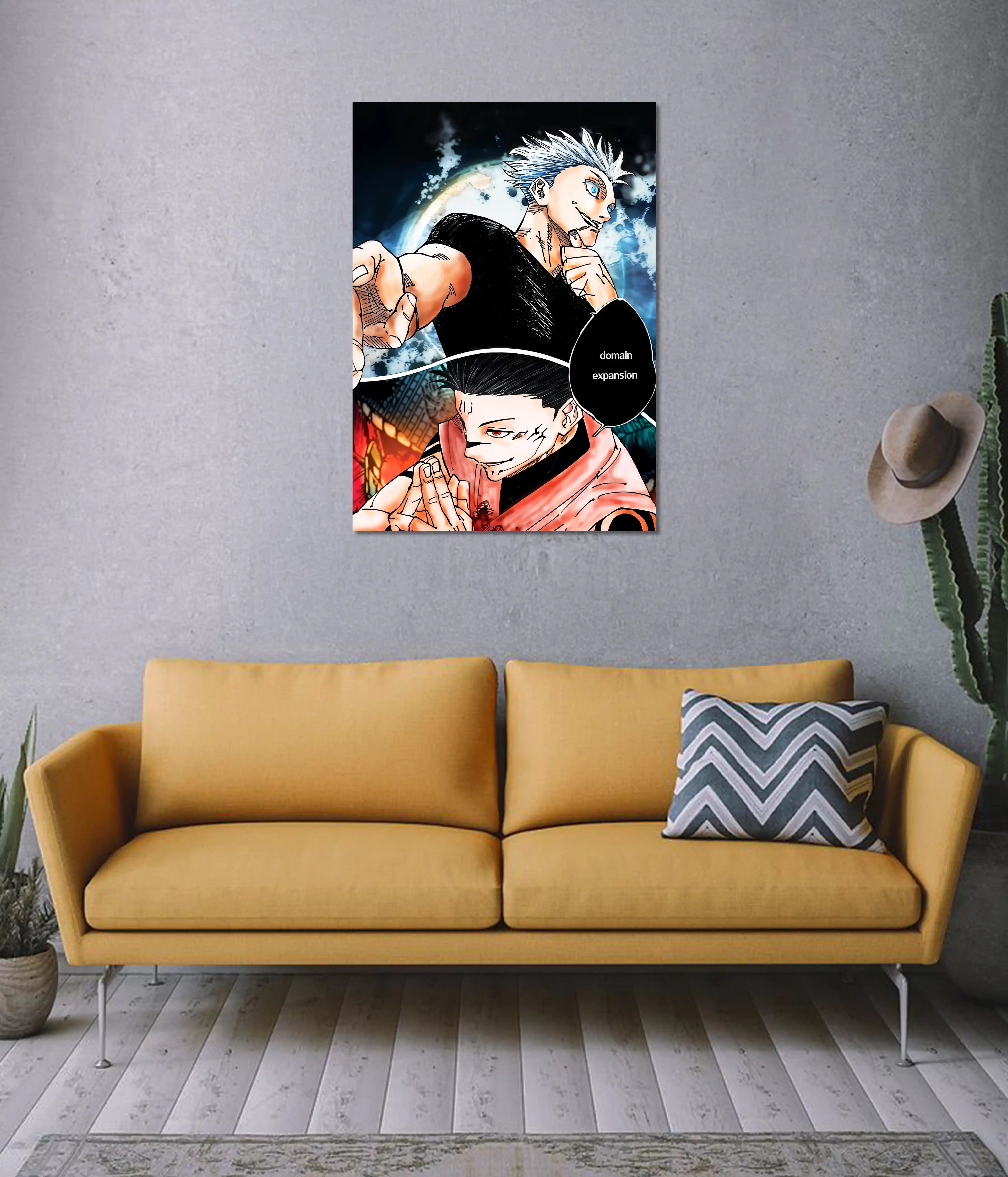 Domain Expansion – Gojo vs Sukuna Poster