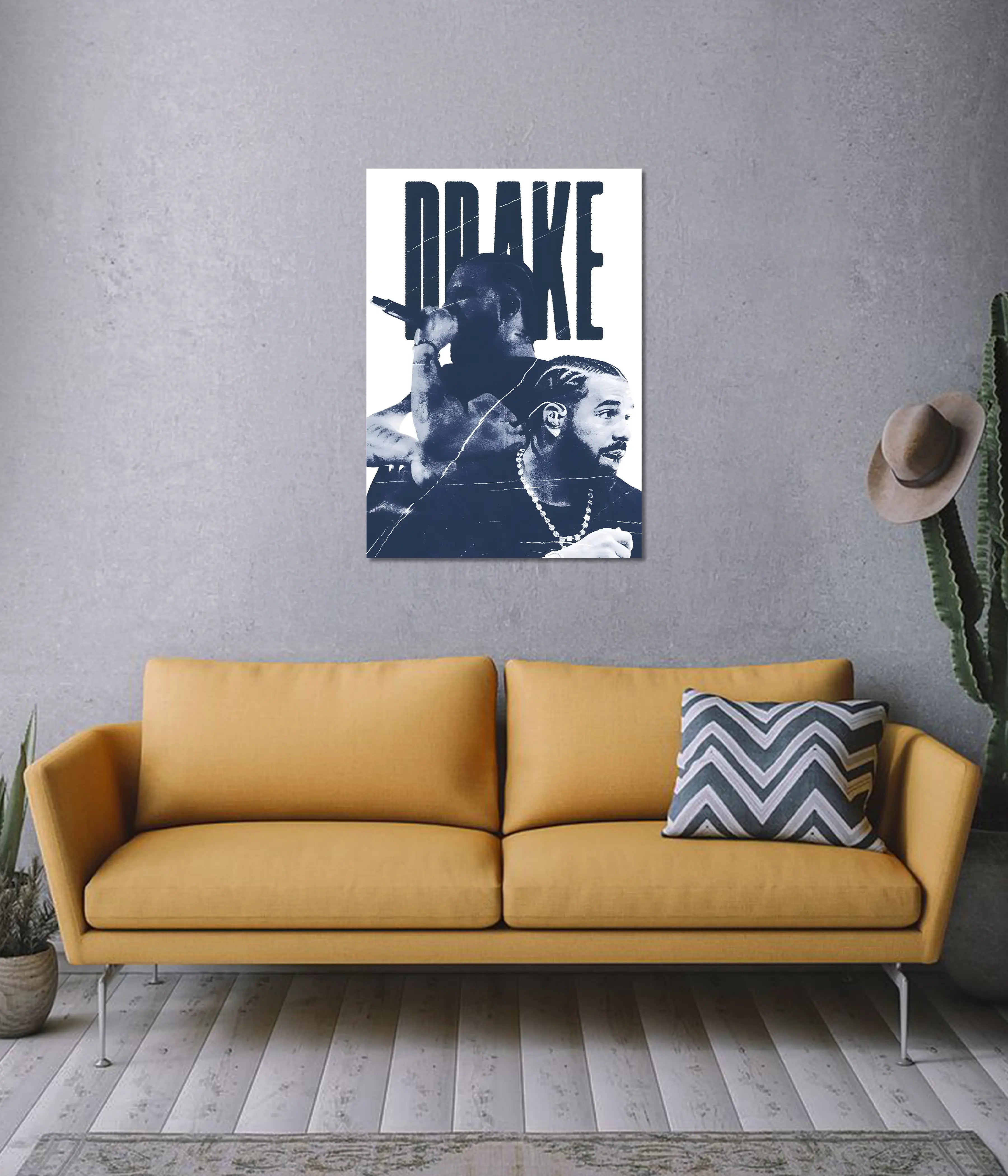 Drake Stylish Music Wall Poster