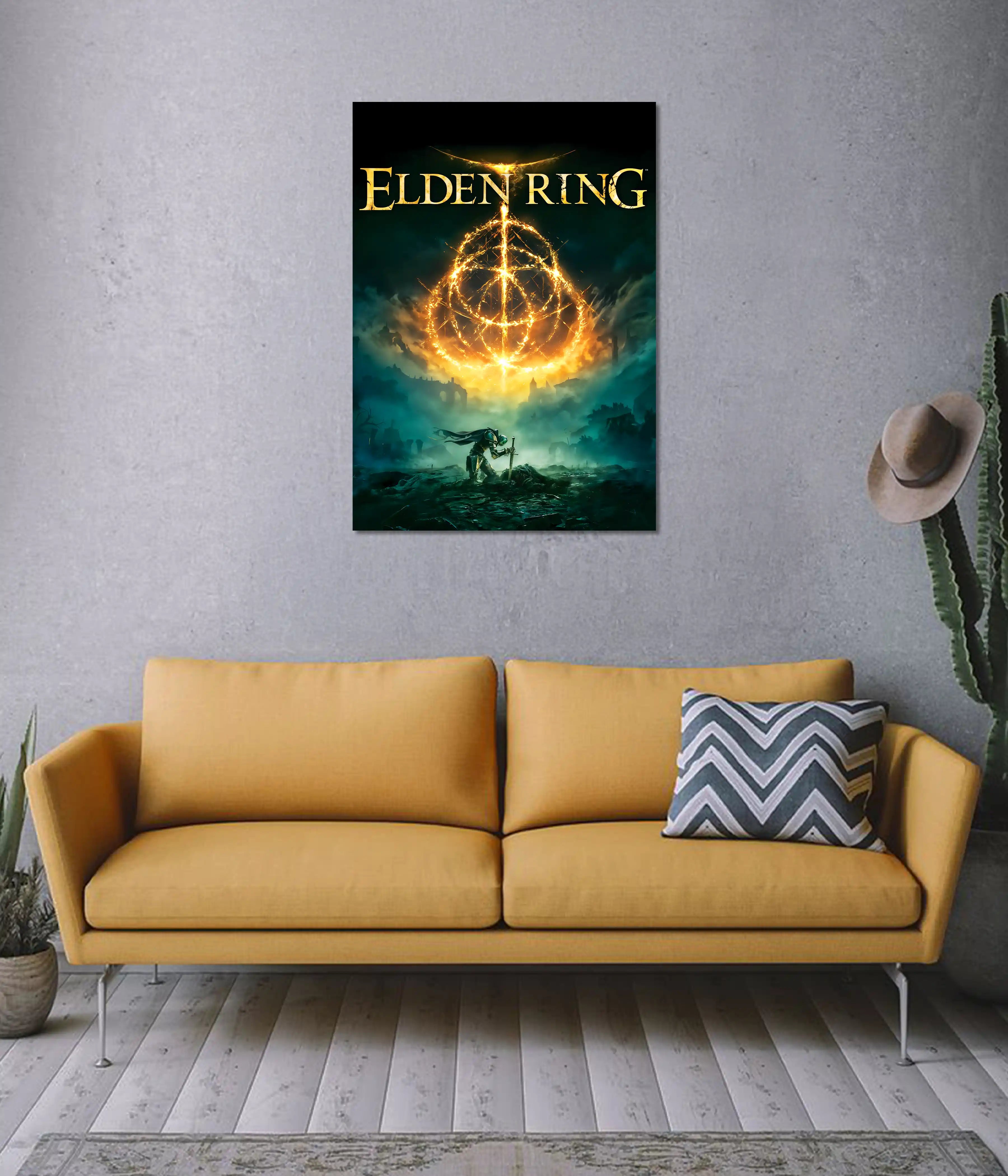 Elden Ring Glowing Sigil Poster