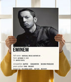 Eminem – Iconic Rap Legend Wall Poster