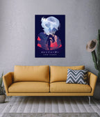 Eren Yeager Silhouette Art – Attack on Titan Poster