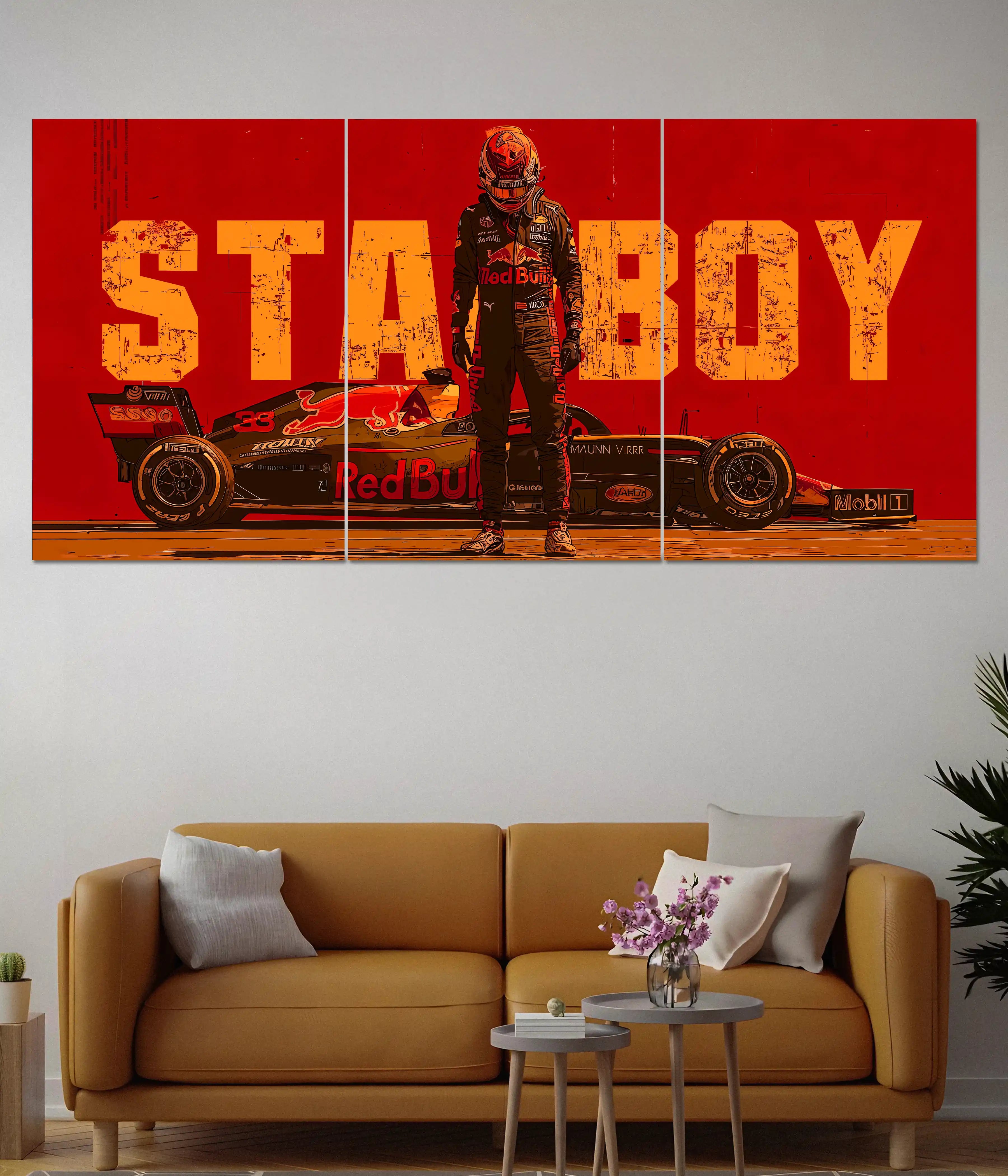 F1 Champion “Stay Boy” Split Poster