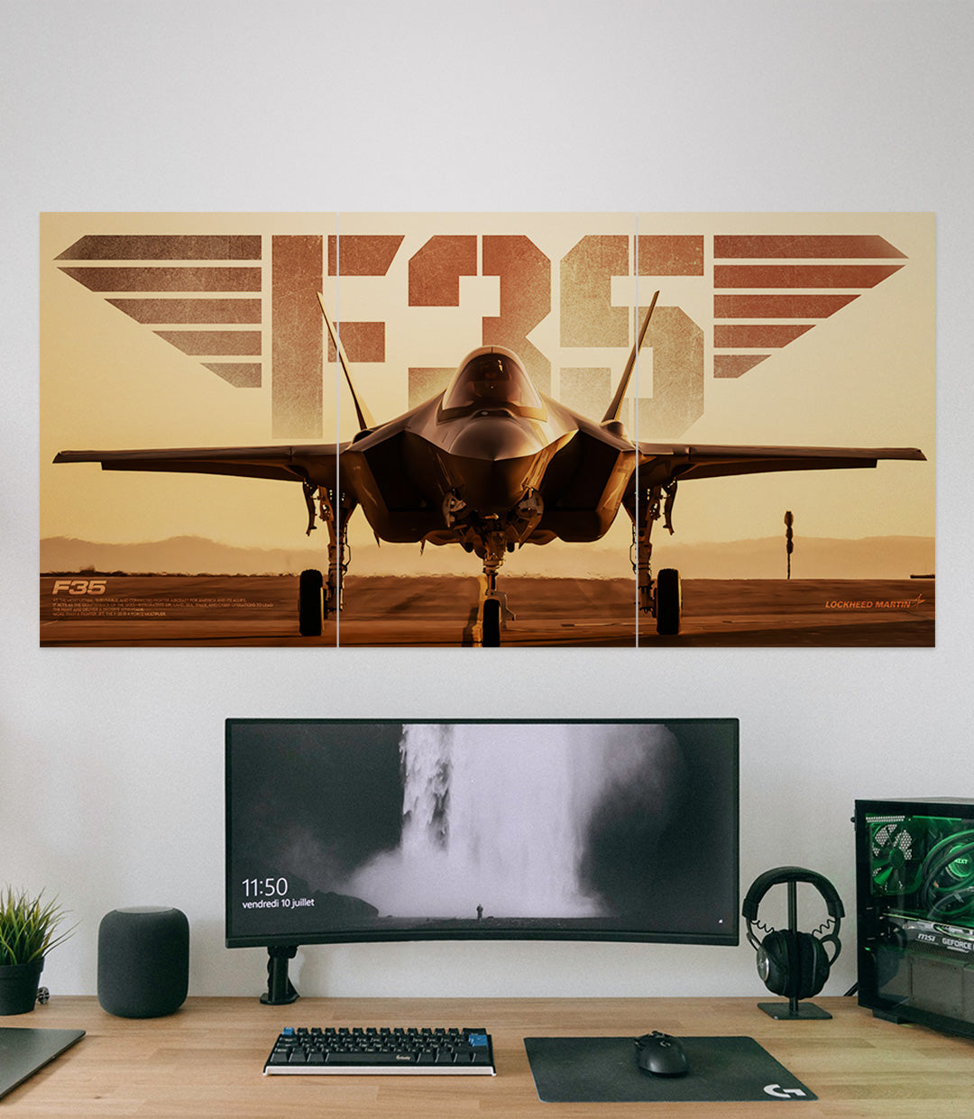 F35 | Fighter Jet | 3 Piece Set