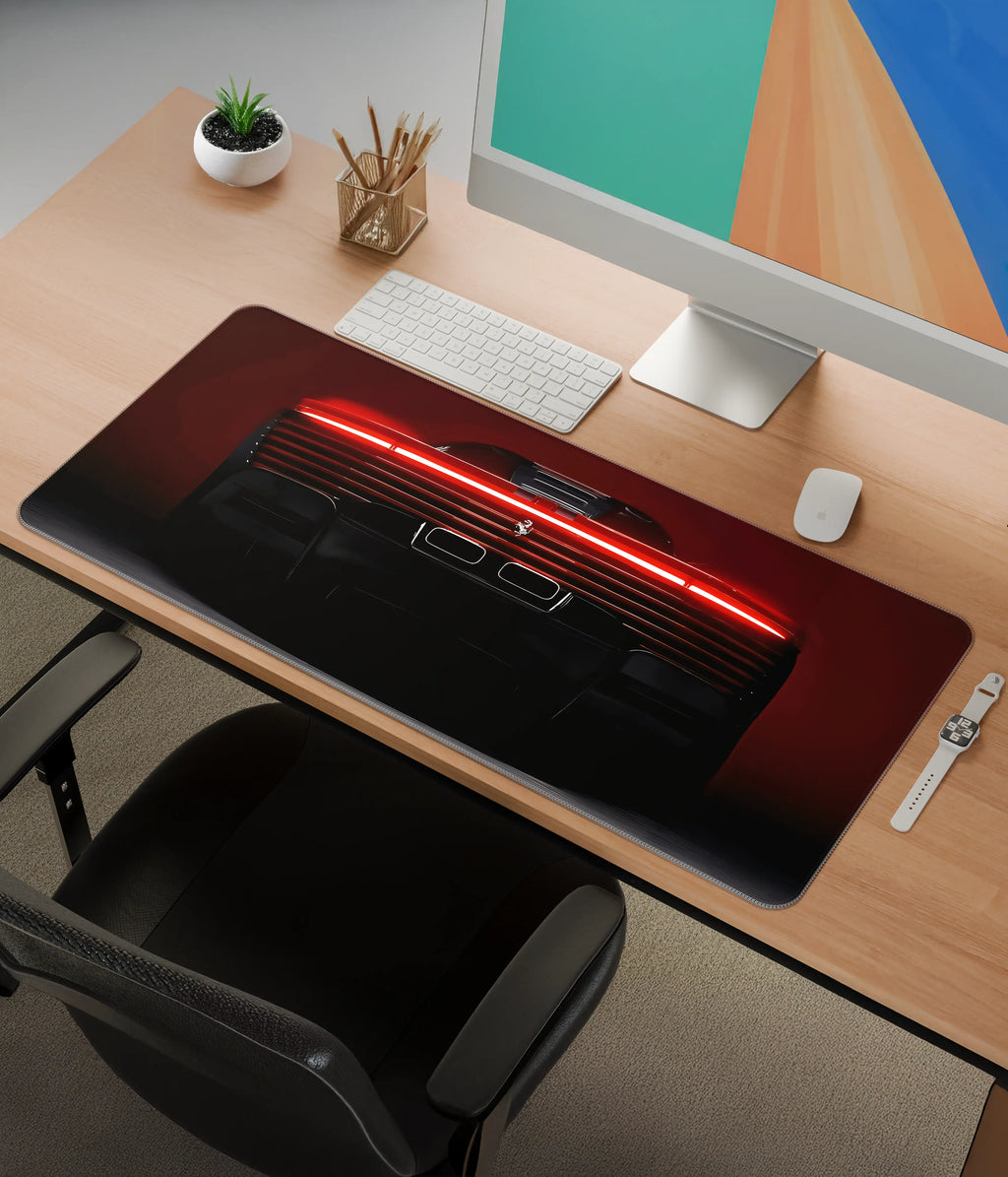 Ferrari Desk Mat – Premium Extended Gaming Pad