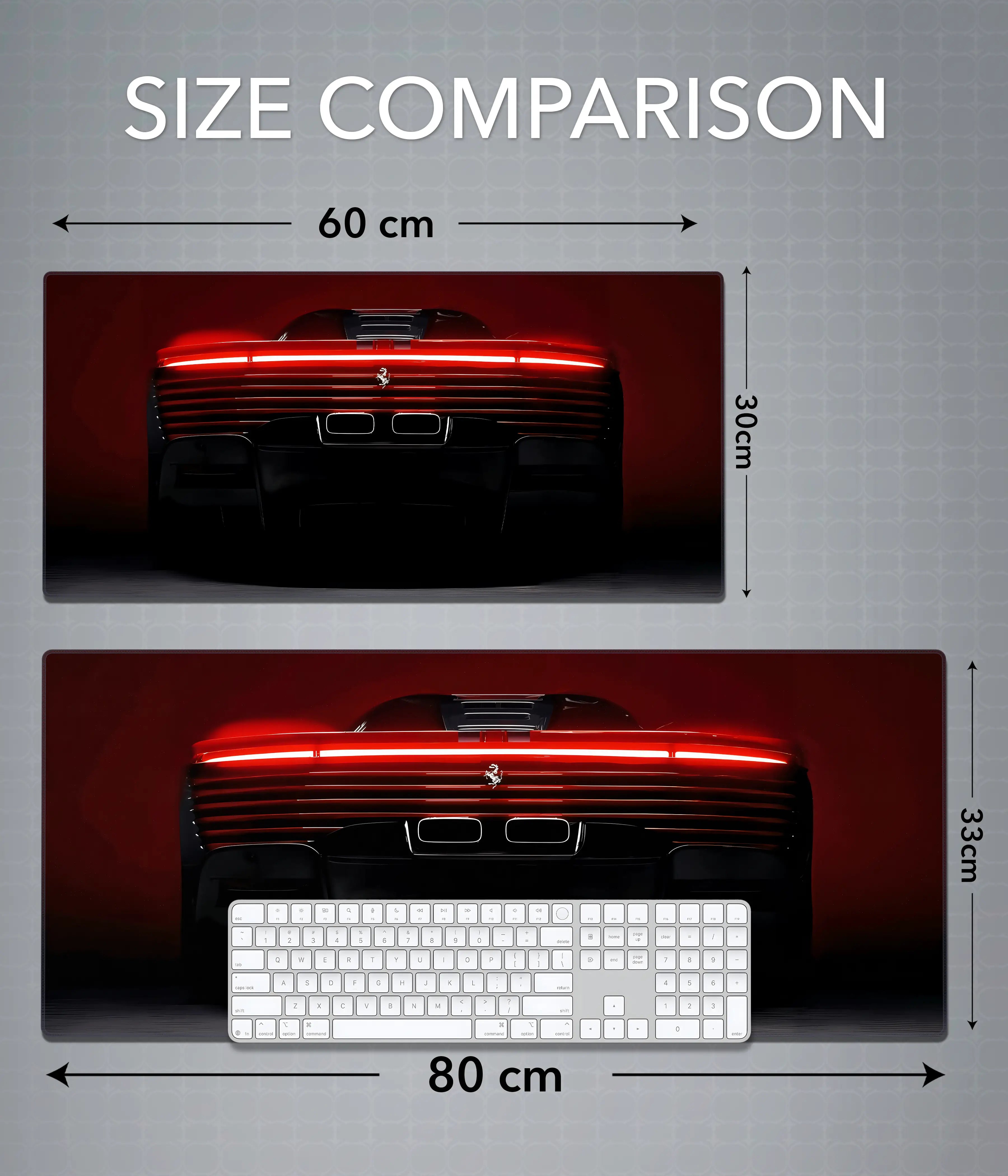 Ferrari Desk Mat – Premium Extended Gaming Pad