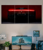 Ferrari Rear Light Split Poster Main Image - Everanta