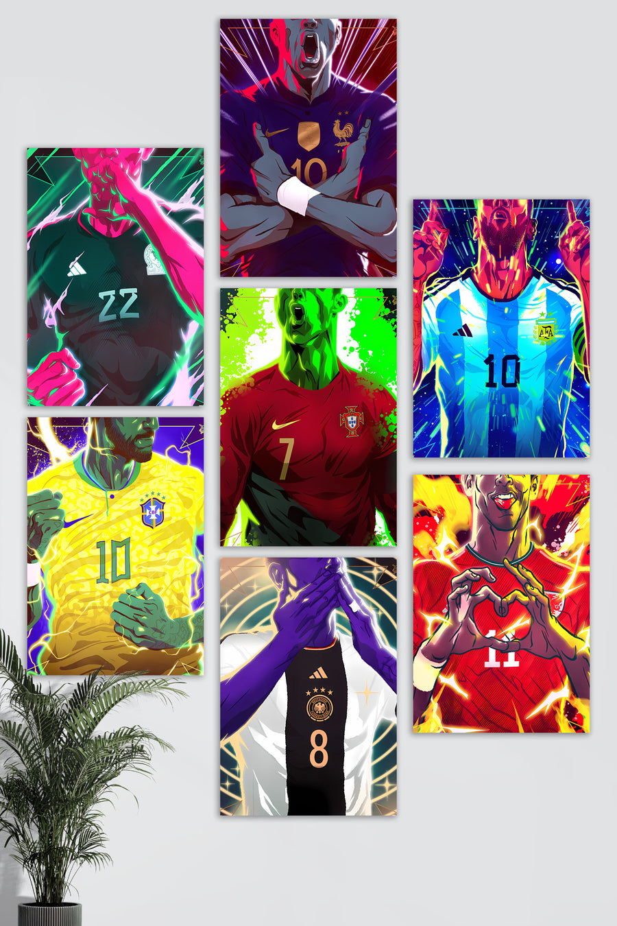 GOAT FootBall Set #03 | FOOTBALL COMBO | 7 Piece Set