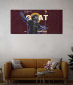 GOAT Messi – Legendary Split Wall Poster