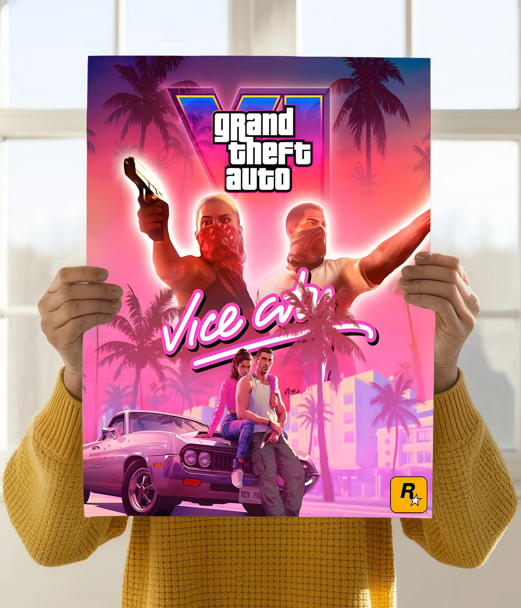 GTA 6 Vice City Poster