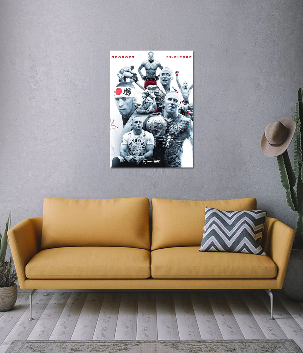 Georges St-Pierre – UFC Legend Wall Poster