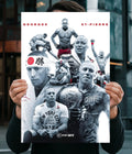 Georges St-Pierre – UFC Legend Wall Poster Main Image - Everanta