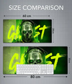 Ghost Desk Mat – Call of Duty Inspired Extended Gaming Mouse Pad