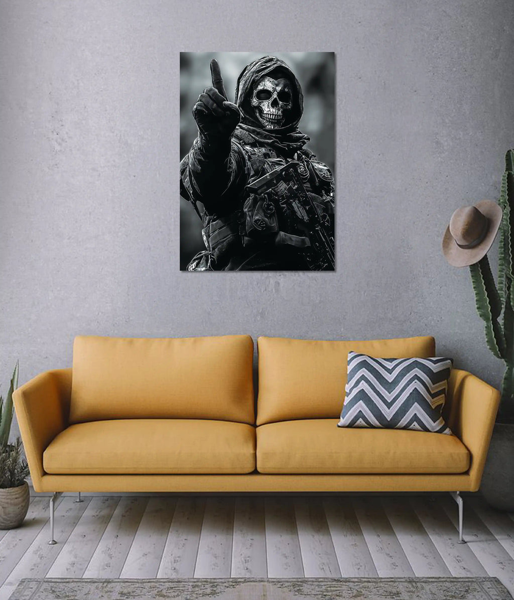 Ghost Reaper | Tactical Gaming Wall Poster