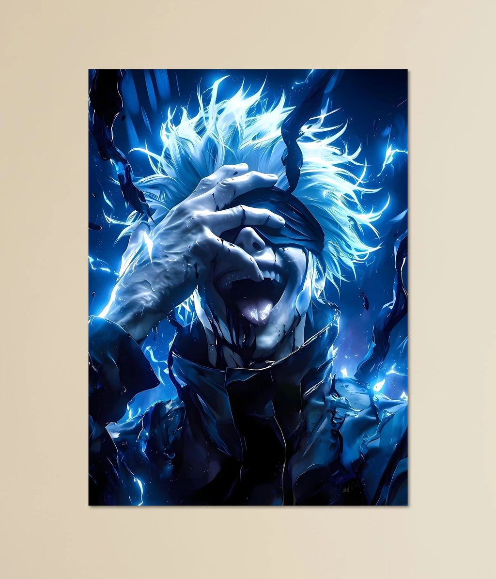 Satoru Gojo – Limitless Power Jujutsu Kaisen Poster
