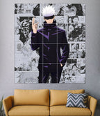 Gojo Satoru Infinity 20-Piece Split Poster