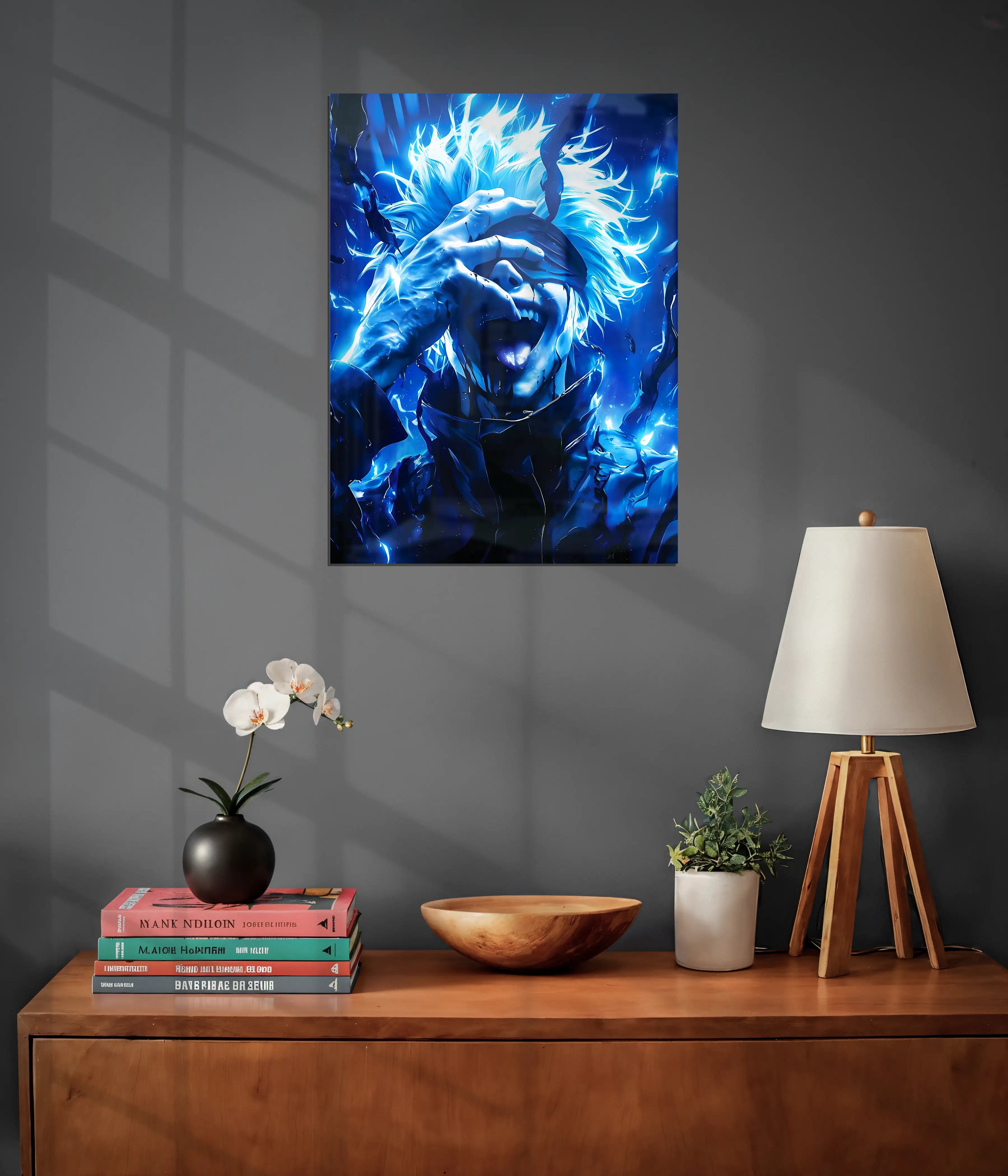 Gojo Satoru – Limitless Awakening Metal Poster