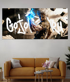 Gojo Satoru Split Poster – Limitless Power Anime Wall Art