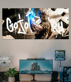 Gojo Satoru Split Poster – Limitless Power Anime Wall Art Main Image - Everanta