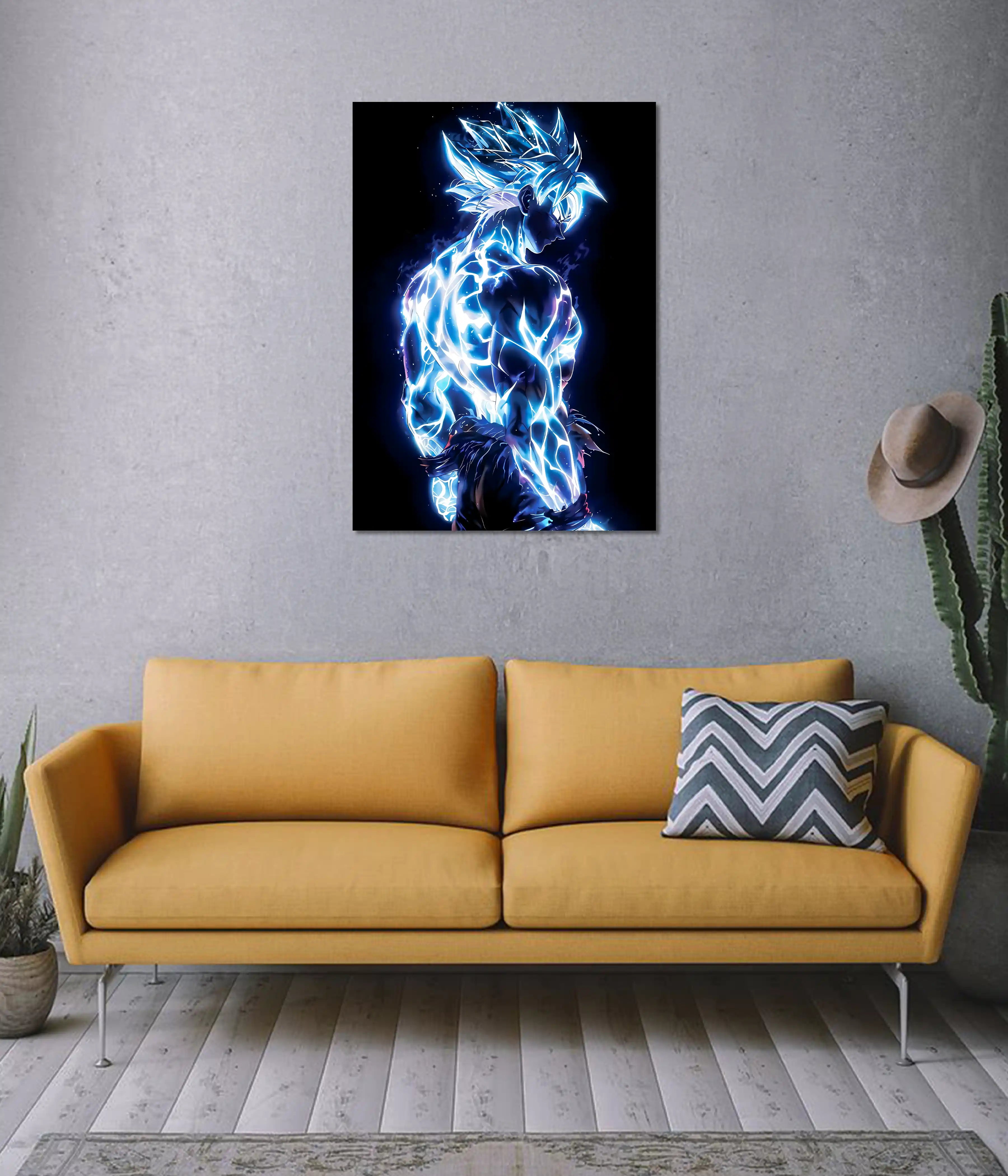 Goku – Electric Super Saiyan Blue Wall Poster
