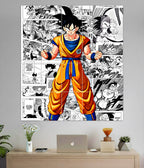 Goku Power Awakening 20-Piece Split Poster Main Image - Everanta