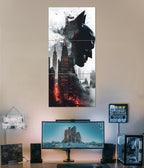 Gotham's Shadow – Vertical Batman Split Poster Main Image - Everanta