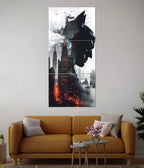 Gotham's Shadow – Vertical Batman Split Poster