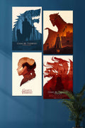 Blood & Fire Four Set | Game of Thrones | 4 Piece Set