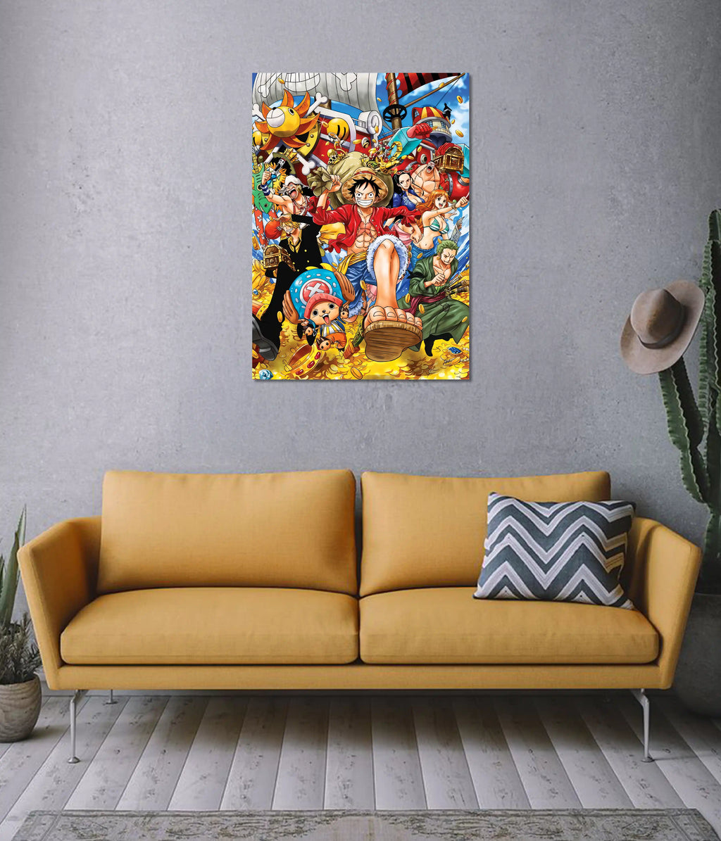 Grand Pirate Rush – One Piece Poster