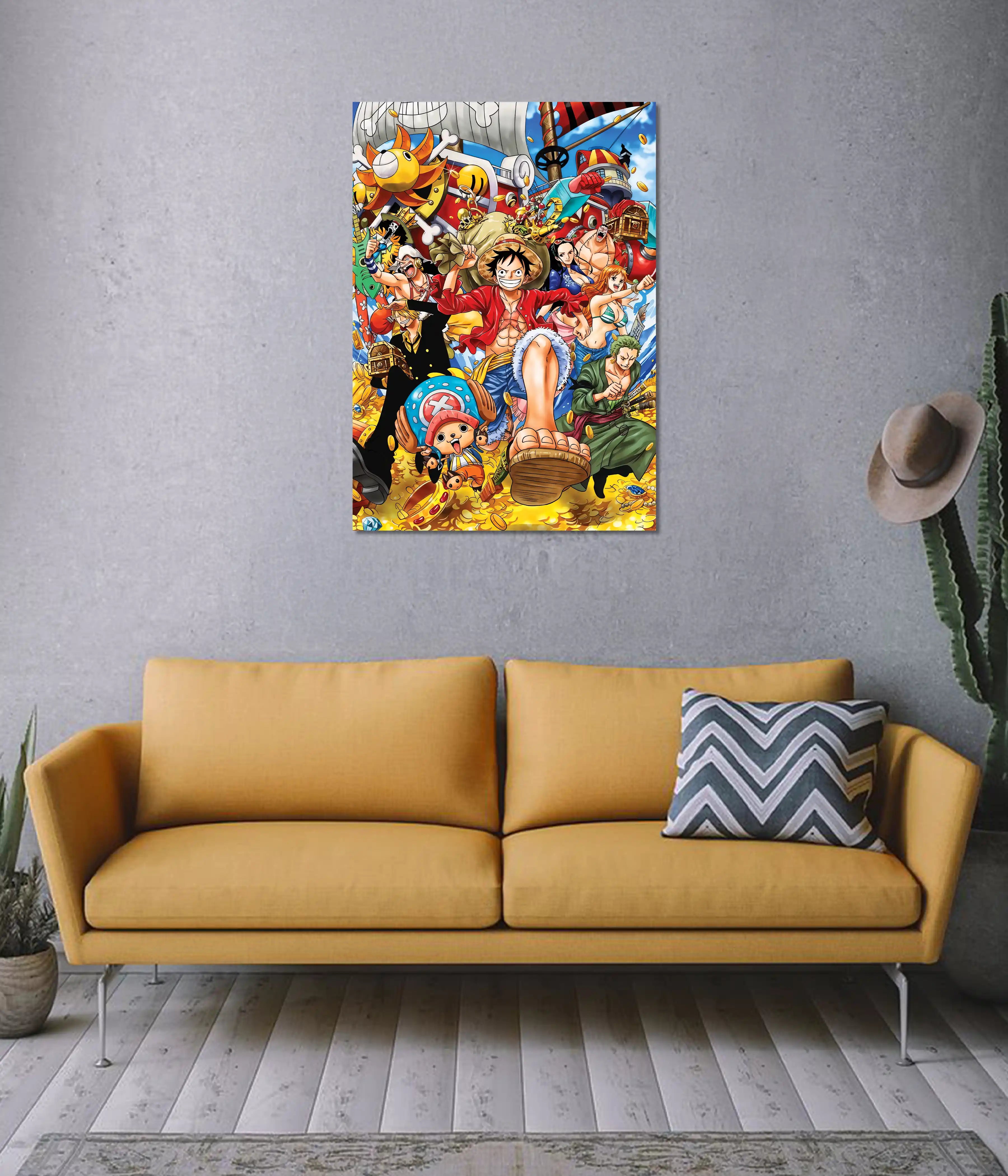 Grand Pirate Rush – One Piece Poster