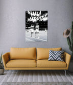 Hala Madrid Celebration Wall Poster
