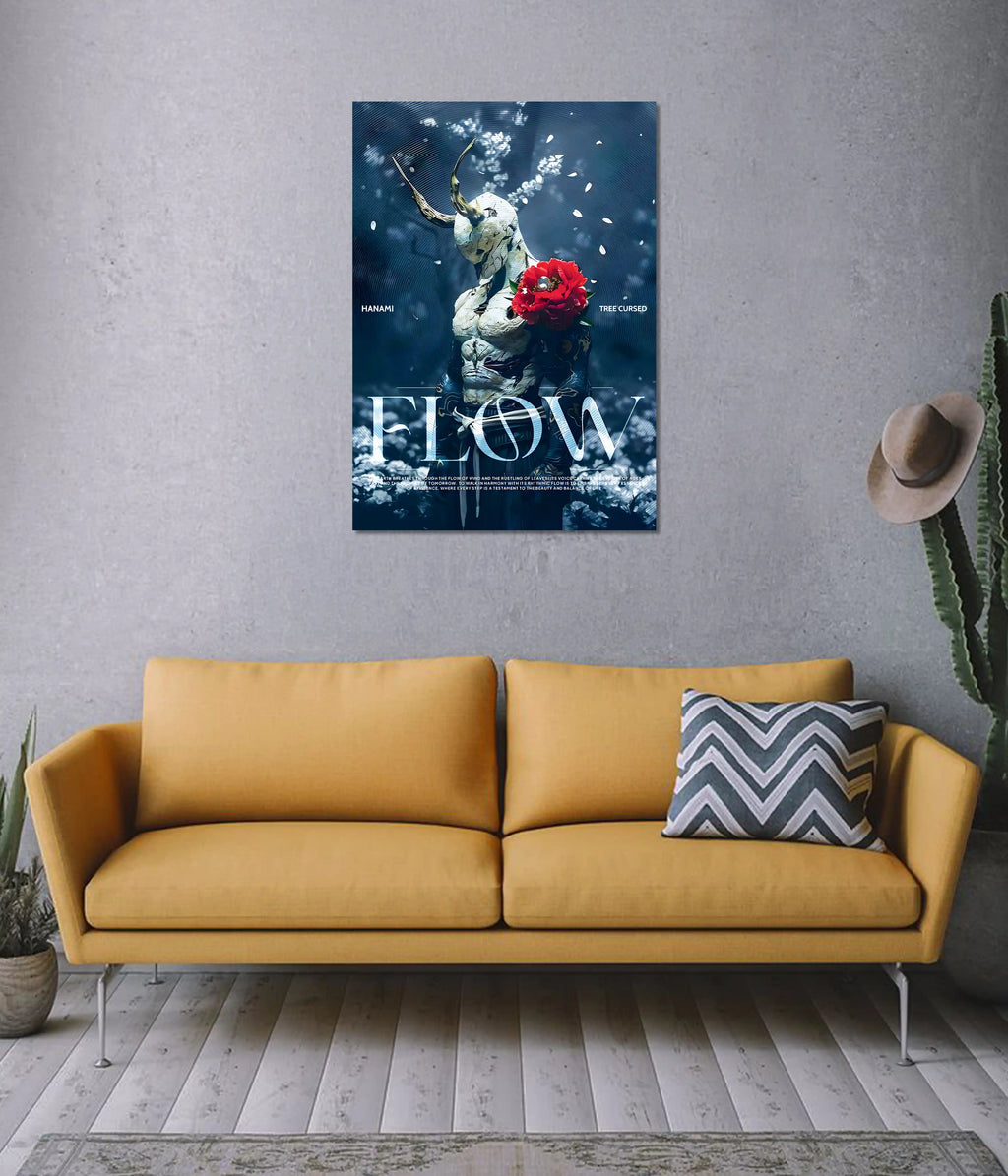 Hanami Nature Curse Poster