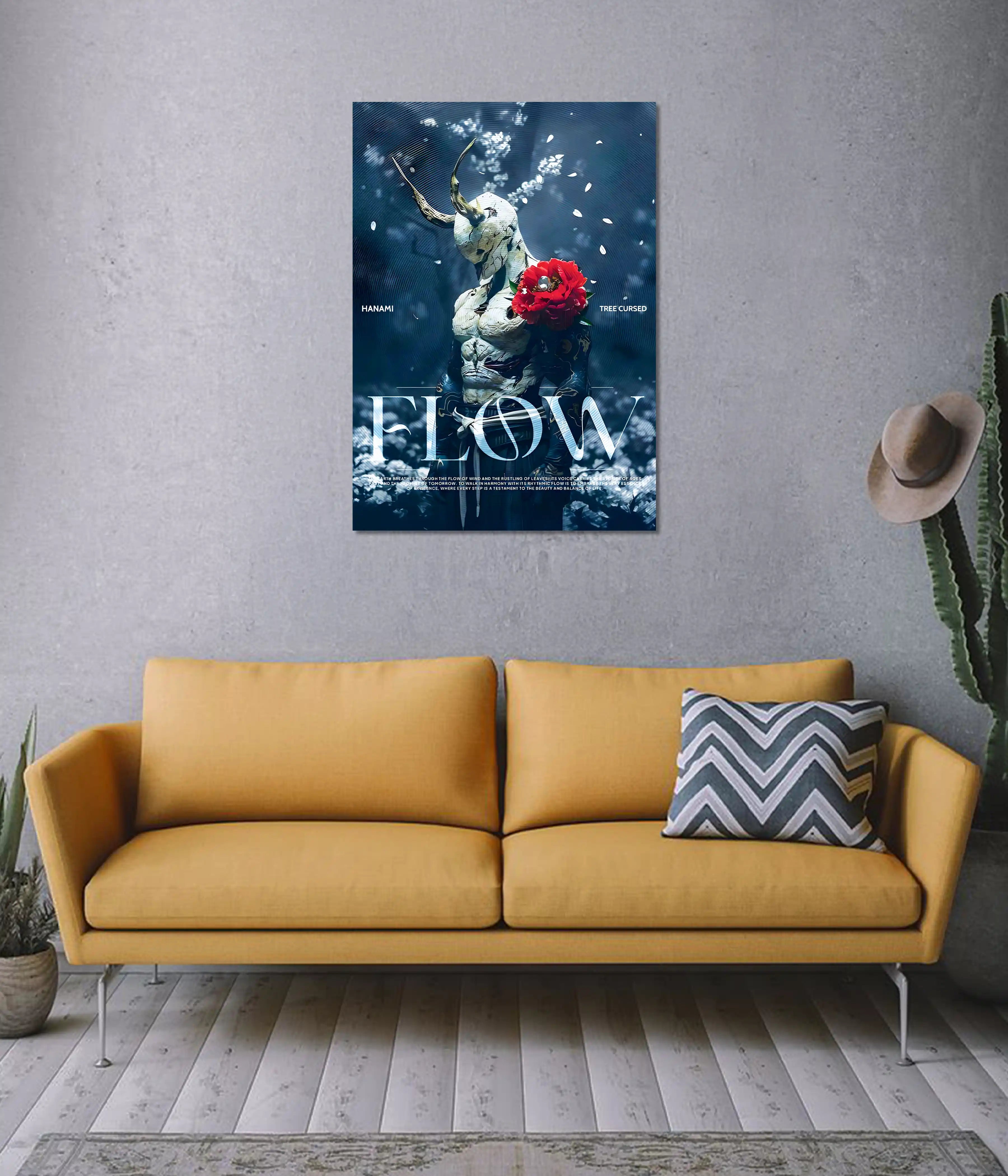 Hanami Nature Curse Poster