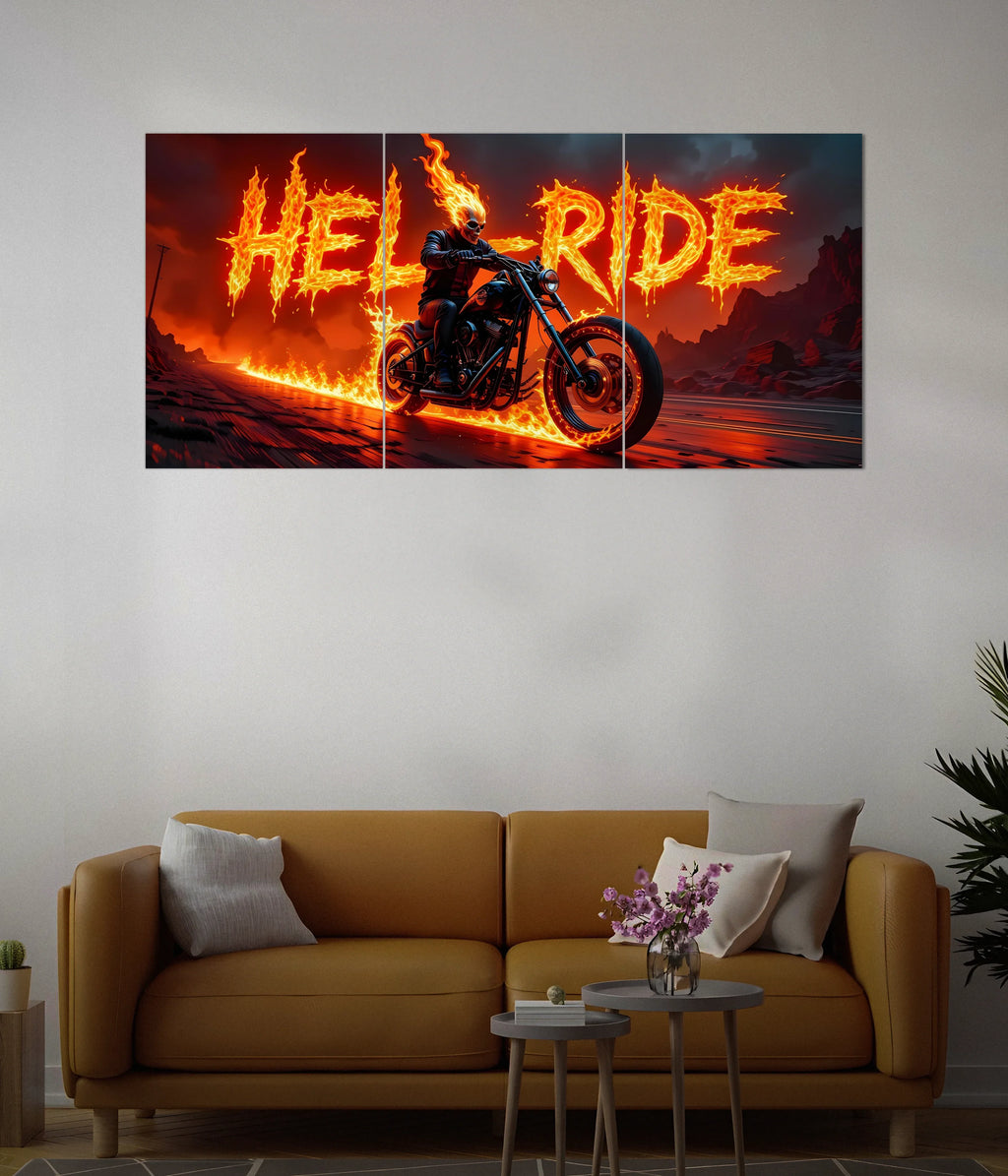 Hell Ride – Ghost Rider Split Wall Poster