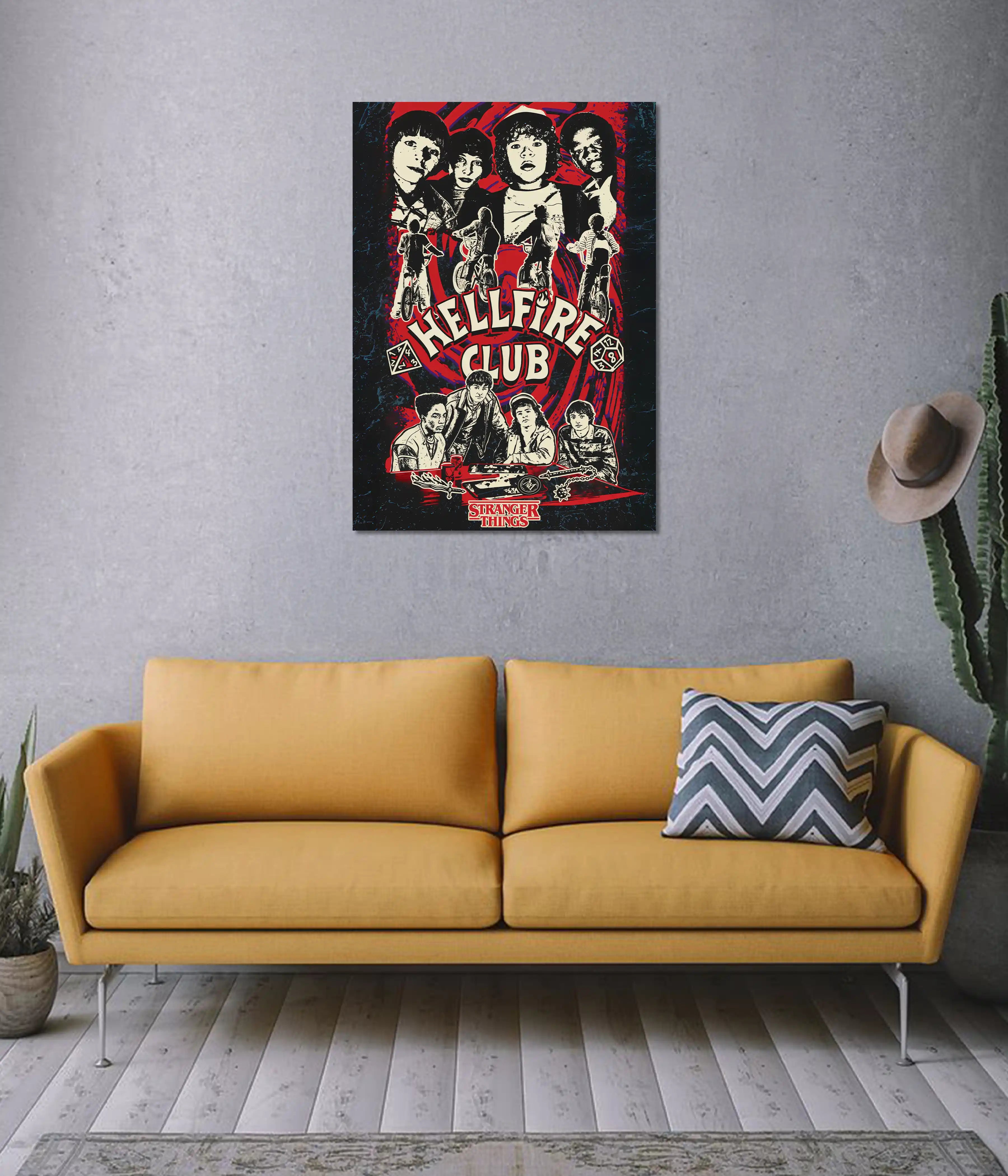 Hellfire Club Stranger Things Poster