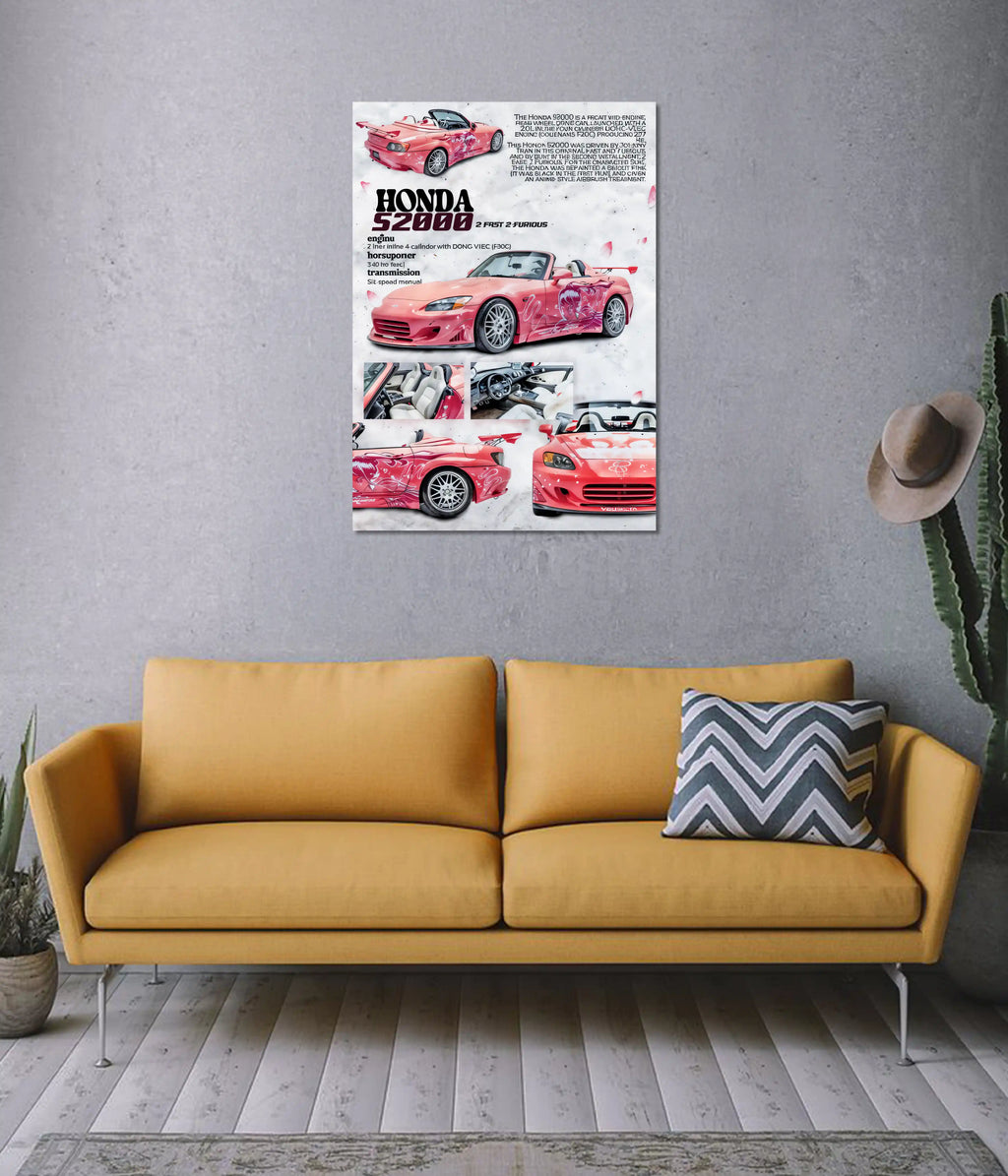 Honda S2000 – JDM Icon Fast & Furious Poster