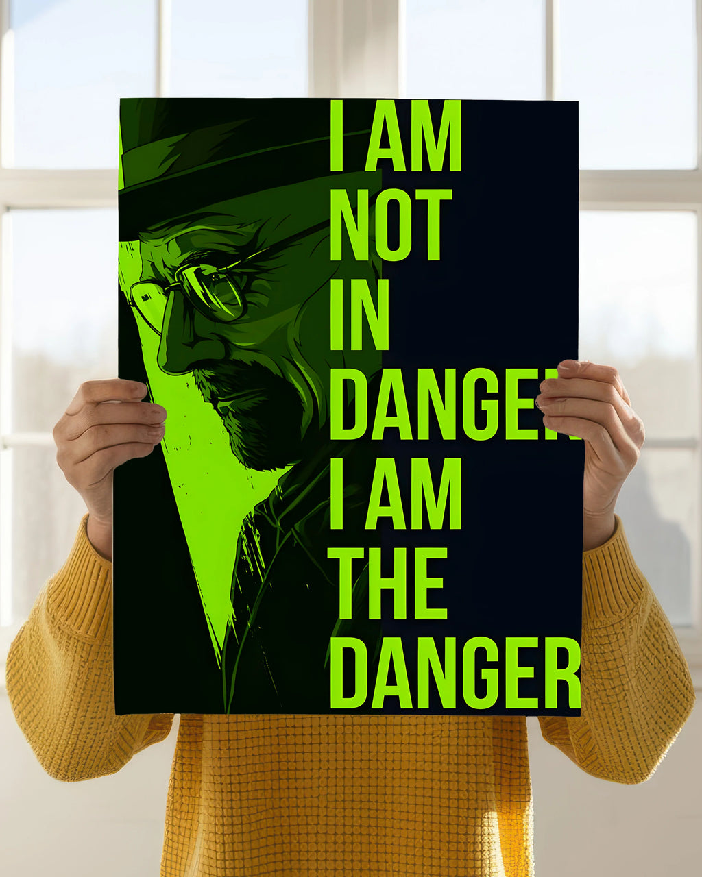 I Am the Danger – Breaking Bad Wall Poster