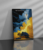 Interstellar: Journey Beyond the Stars Canvas Print