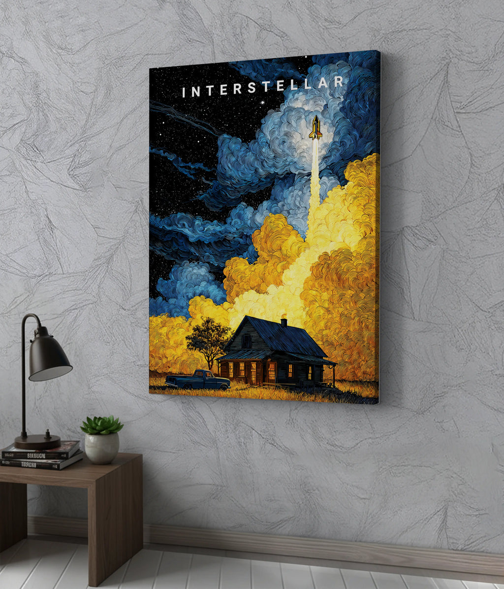 Interstellar: Journey Beyond the Stars Canvas Print