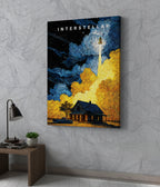 Interstellar: Journey Beyond the Stars Canvas Print