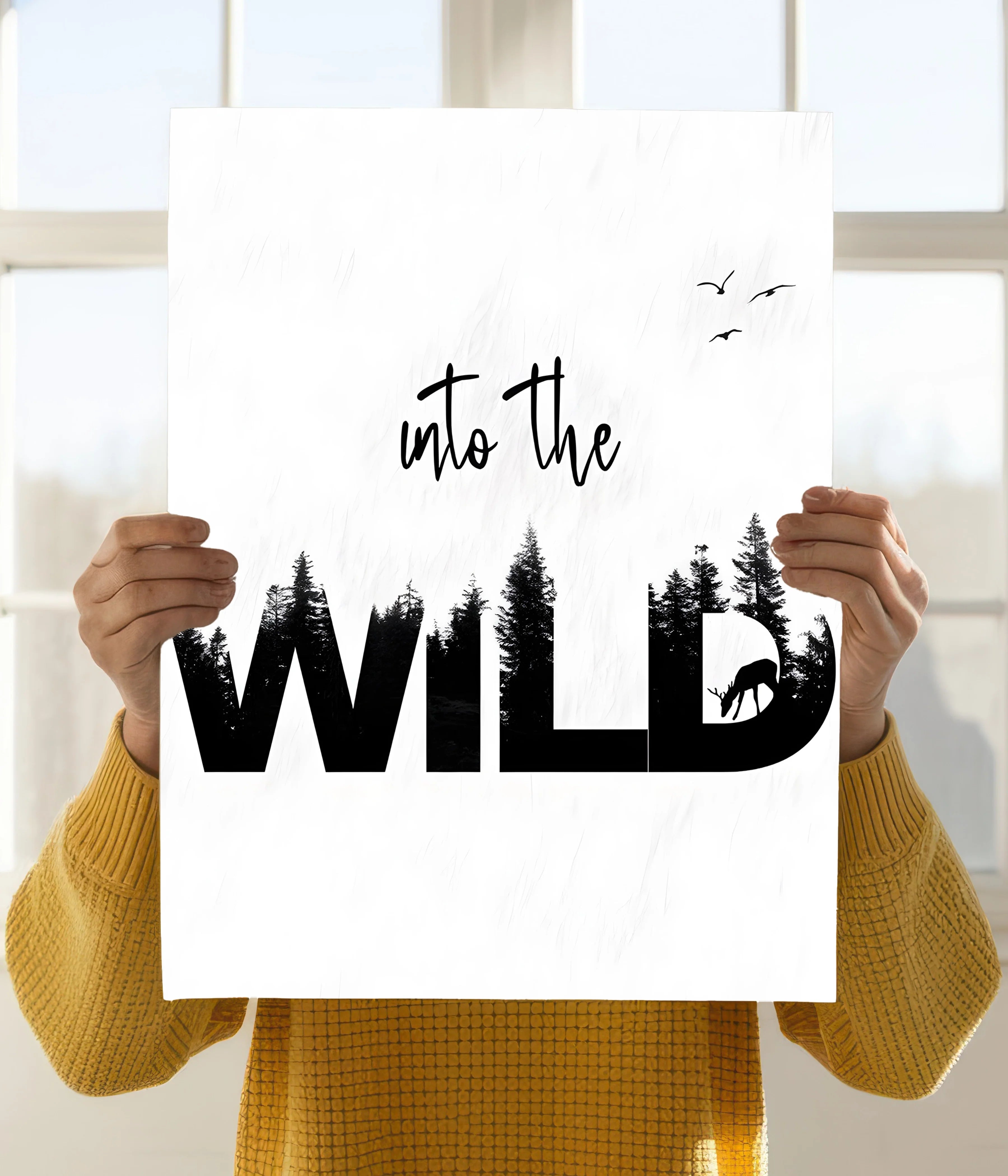 Into the Wild – Nature’s Freedom Wall Poster