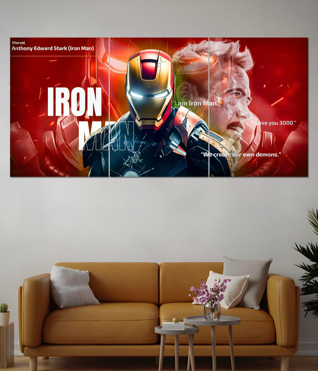 Iron Man – I Love You 3000 Split Poster